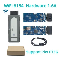 Best quality WiFi 6154A V1.66 Software CD Support P1w1s 6.2 Engineering-E V12 ForVAG 6154 1.66 Better 5054a Auto Diagnostic Tool