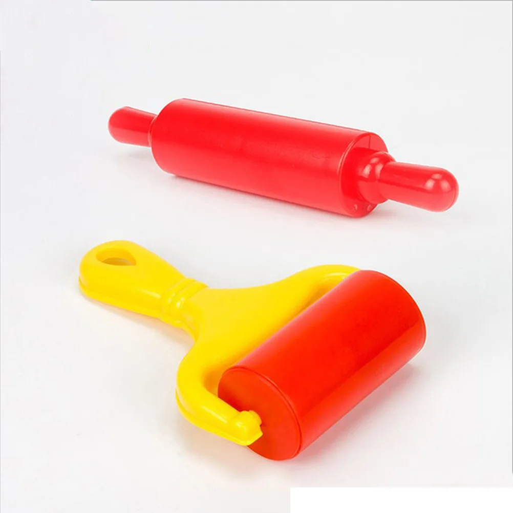 21Pcs DIY Dough Tools Set Colorful Plasticine Mould Kit for Creative Play Early Learning Activities Plasticine Tools