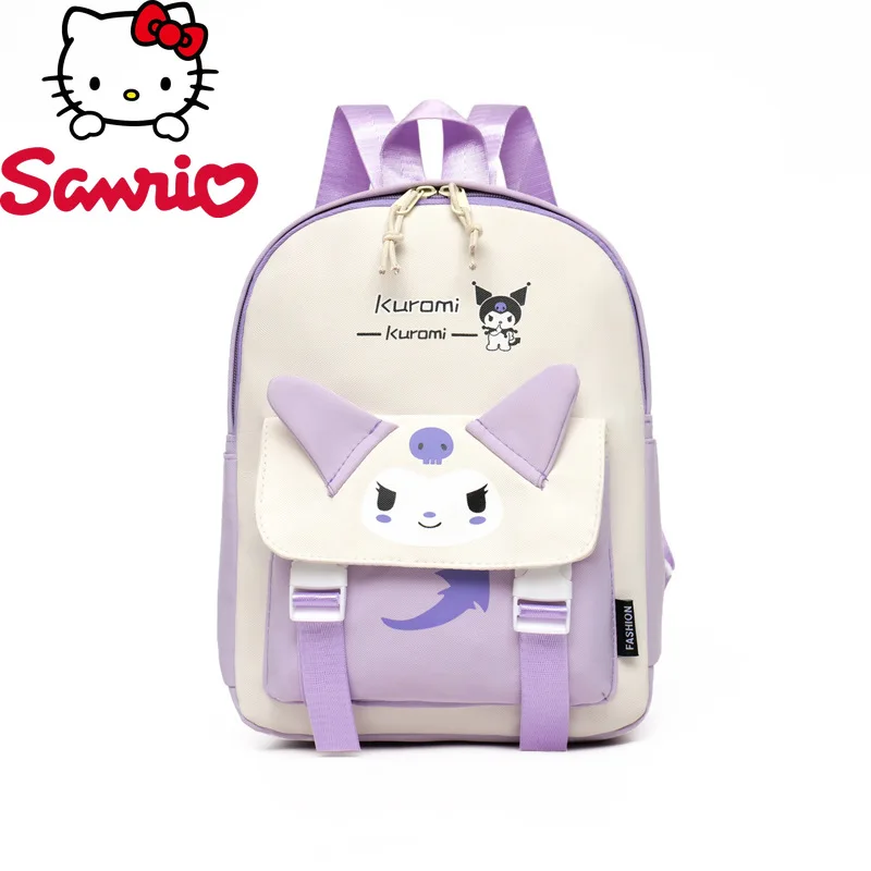 

Sanrio Cartoon Shoulder Bag Cinnamoroll Melody Cute Student Backpack Travel Plush Pendant Camping Hiking Ultra Lightweight