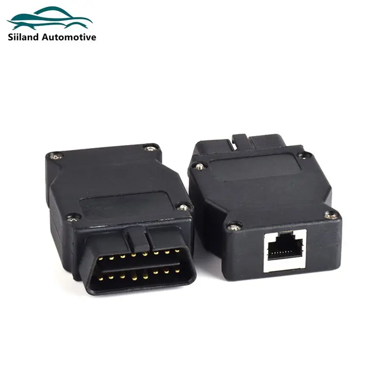 

OBD2 16Pin For BMW Connector OBD Plug Adapter For BMW Enet Ethernet iCOM Coding For BMW Car Connector Diagnostic Tool