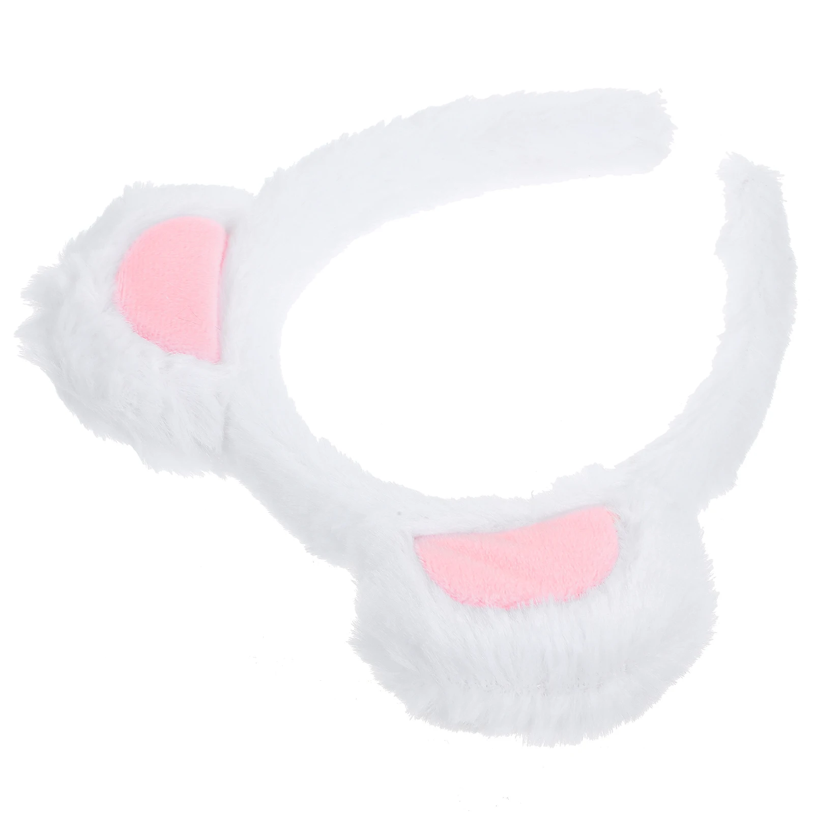 

Bear Ears Headband Cartoon Animal Costume Accessories Women Girls White Rabbit Velvet Small Bear Ears Hair Band