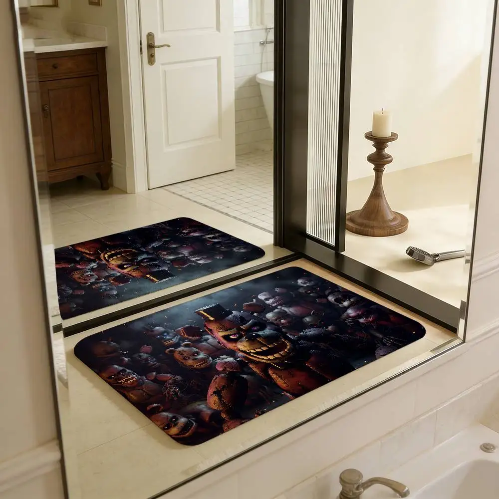 Fnaf Five-nights-At-Freddys Floor Mat Nordic Style Home Doormat Bathroom-Toilet Mats Bedroom Hotel Decor Mat