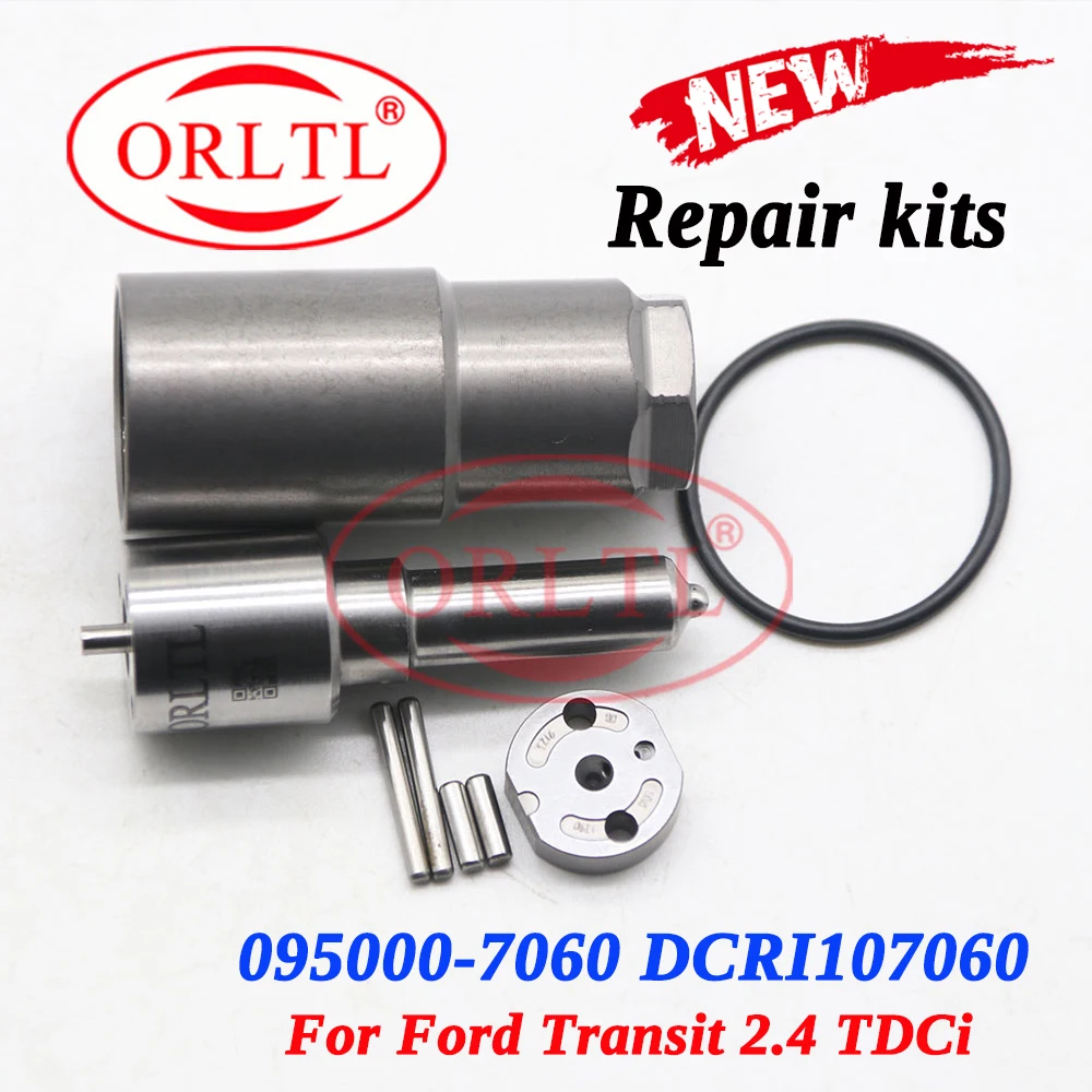 ORLTL Common Rail Kits Nozzle DLLA153P885 Valve Orifice Plate For 095000-7060 6C1Q-9K546-BB 6C1Q-9K546-BC 6c1q9k546bc DCRI107060