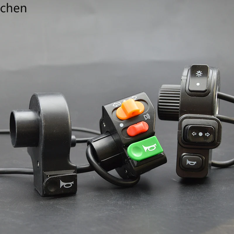 

ZML Electric Vehicle Combination Universal Horn Switch Headlight/Turn Signal Switch/Three-in-One Switch