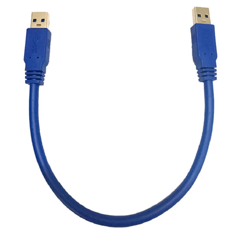 كابل بيانات USB 3.0 إلى كابل USB ، ذكر إلى ذكر ، خط سلك تمديد ، جودة عالية لمشعاع الهاتف المحمول