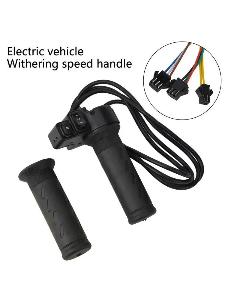 AliExpress TOOPRE 3speed EBikeTwist Speed Throttle 24V 36V 48V 72V For Electric Scooter Bicycle Handlebar Reverse Switch Electric Bike Accessories