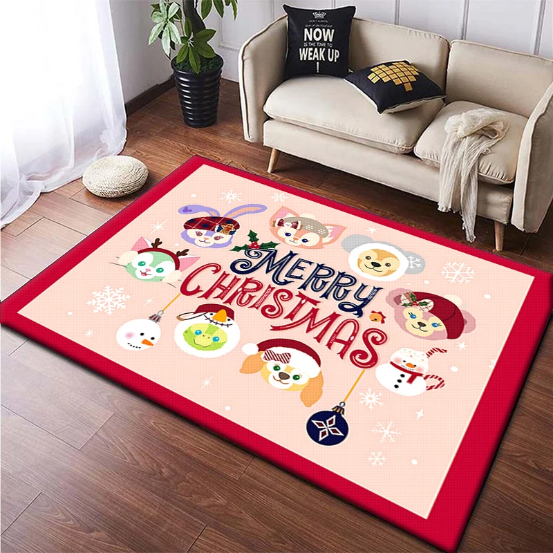 Duffy and friends HD Printed Carpet for children,Living room Bedroom floor mat Kitchen mat Children's Bedroom Mat