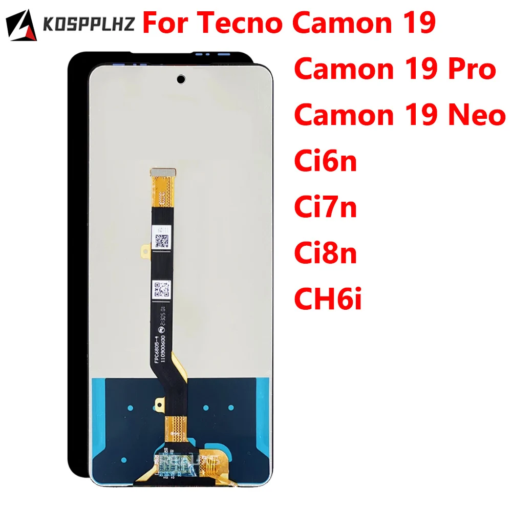 19 LCD Bildschirm für Tecno Camon 19 Pro: Perfekte Ersatzlösung mit hoher Kompatibilität und Zuverlässigkeit