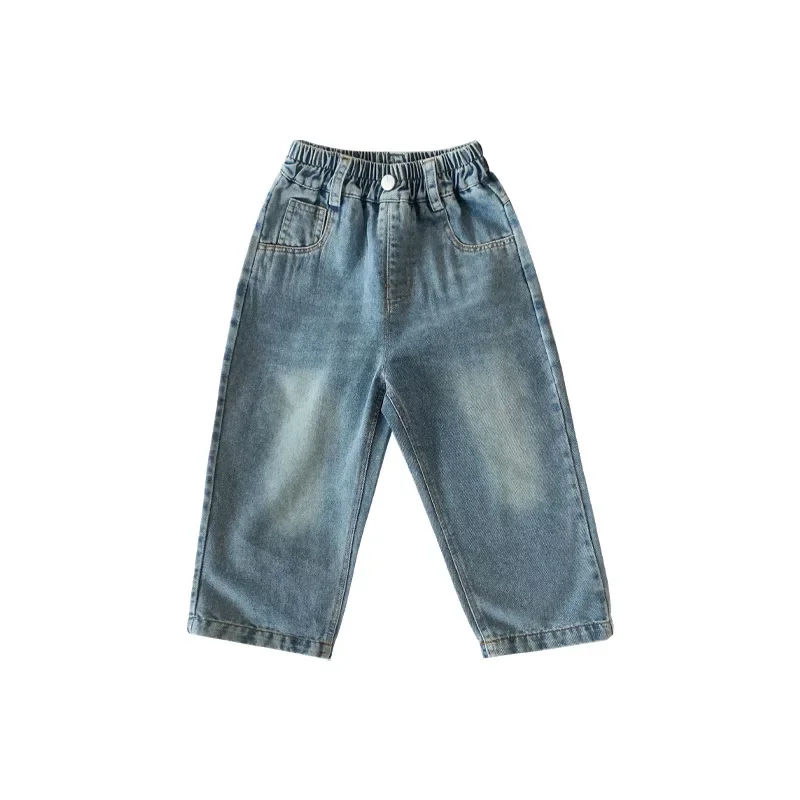 2023 frühjahr Neue kinder Hosen Kinder der Koreanischen Art Some Jeans Jungen Frühjahr und Sommer Licht Farbe Hosen