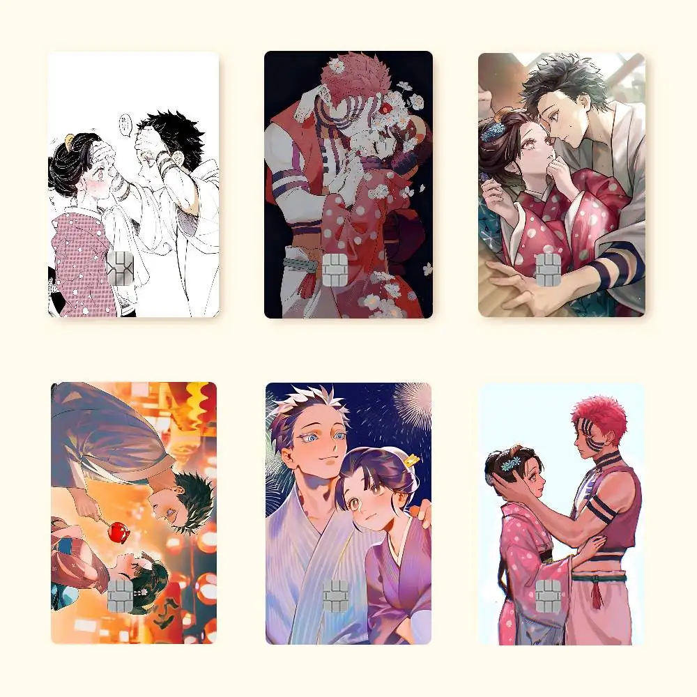 

A-Akazas X K-Koyukis Credit Debit Film Skin Sticker Credit Skin Stickers For Bank Bus Metro Sticker Waterpro