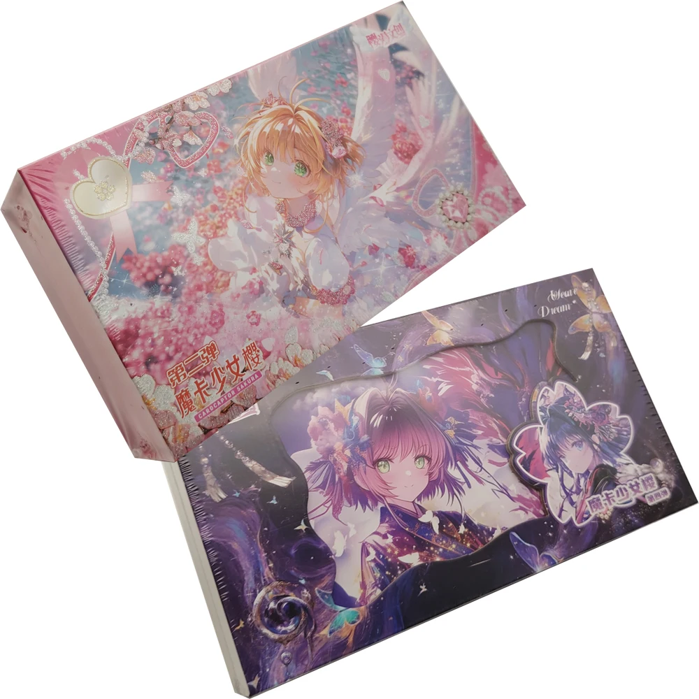 Cardcaptor Sakura Vol. 2 Collection Cards Cute Magical Female Fashion Style Exquisite and Elegant Anime Characters Cards Gifts