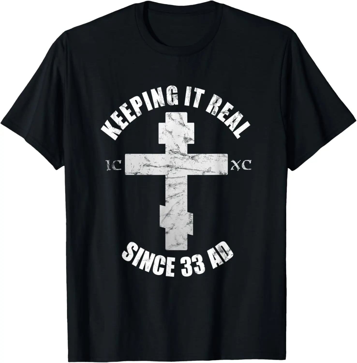 Orthodox Christianity Cross Vintage Eastern Orthodox T-Shirt 100% Cotton O-Neck Short Sleeve Summer Casual Mens T-shirt