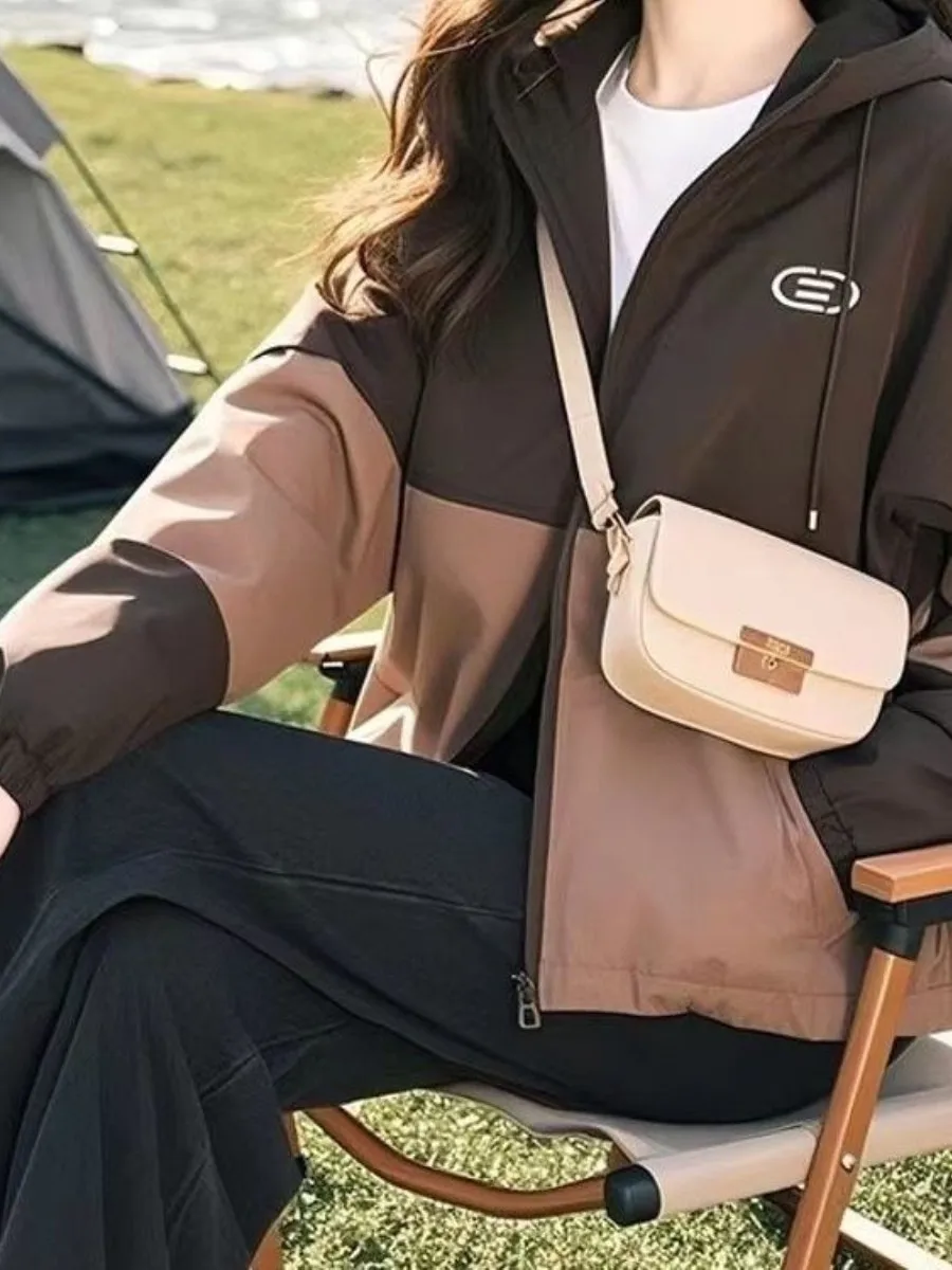 2026-spring-autumn-new-casual-hooded-jacket-fashionable-large-size-matching-two-piece-set-korean-style-patchwork-outdoor-clot