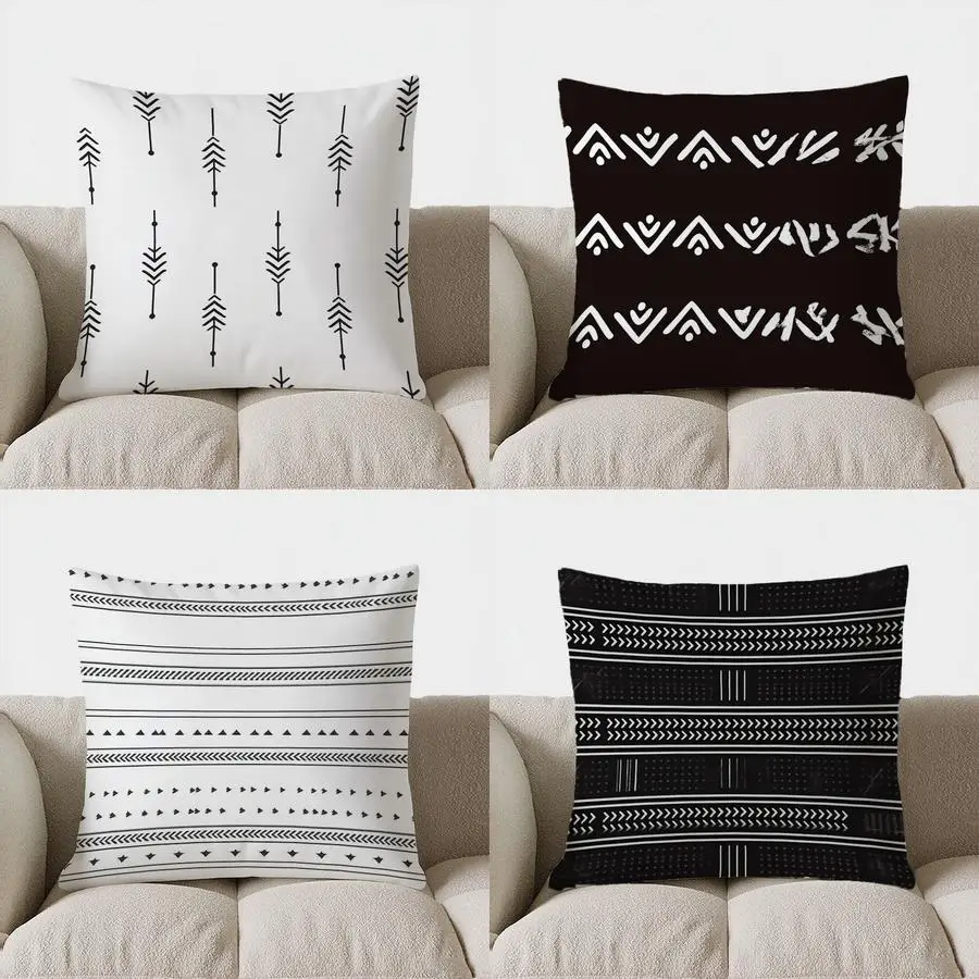 

Домашний декор со стрелками, декоративная наволочка с рисунком, чехол для подушки, подходит для дивана, спальни, автомобиля, наволочка