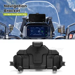 New FOR Moto Guzzi Stelvio 2024 Motorcycle Accessories GPS Phone Holder Stand Navigation Stand Shock Absorber Phone Stand