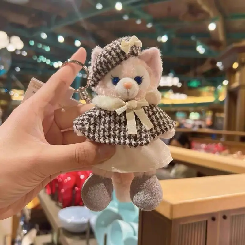 Disney Linabell Duffy Bear Stella Lou Shirley May Cute Plush Toy Pendant Backpack Decoration Best Birthday Gift for Girl