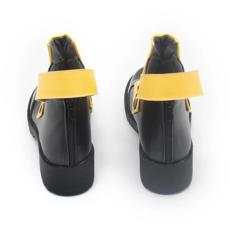 Zensless Zone Zero juego N ° 11, accesorios de Cosplay, zapatos amarillos, botas hechas a medida para Halloween