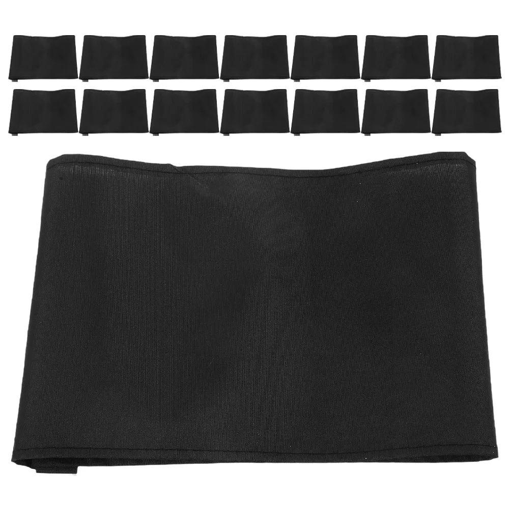 

25pcs Mourning Armband Black Arm Band Elastic Bands for Funeral Ceremony Memorial Service Adjustable Cloth Sport