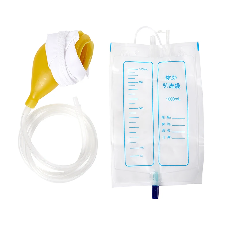 1pcs 1000mL Urine Bag For Male Female Oldman Reusable Urine Bag Urinal Pee Holder Collector Urinary Incontinence