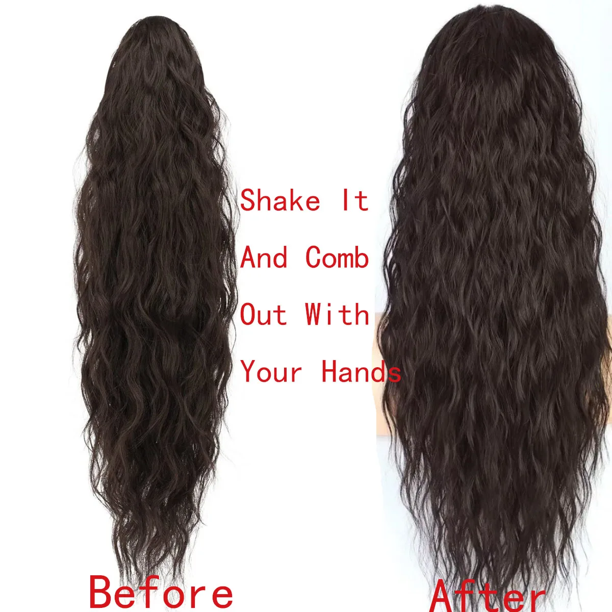 Thumbnail 2 - #60 Ranked Synthetic Drawstring Ponytails Picks in 2026