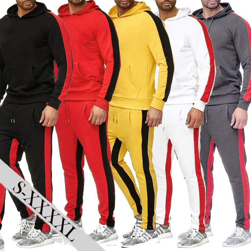 

Men’s Fashion Sets Hoodies Pants Suit Fashion Tracksuits Sweatshirt Pants Suit