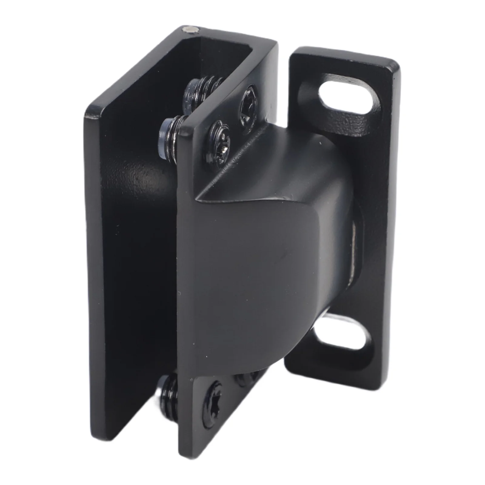 Hydraulic Glass Door Hinge with U-Shaped Clip for Glass Doors 5mm-8mm Thickness Slow Closing Buffer No Drilling Needed