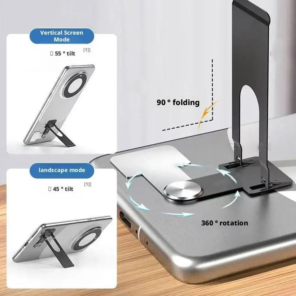 مسند عالمي صغير قابل للطي للهاتف المحمول ذاتي اللصق متماثل حامل لوحي لهاتف IPhone IPad