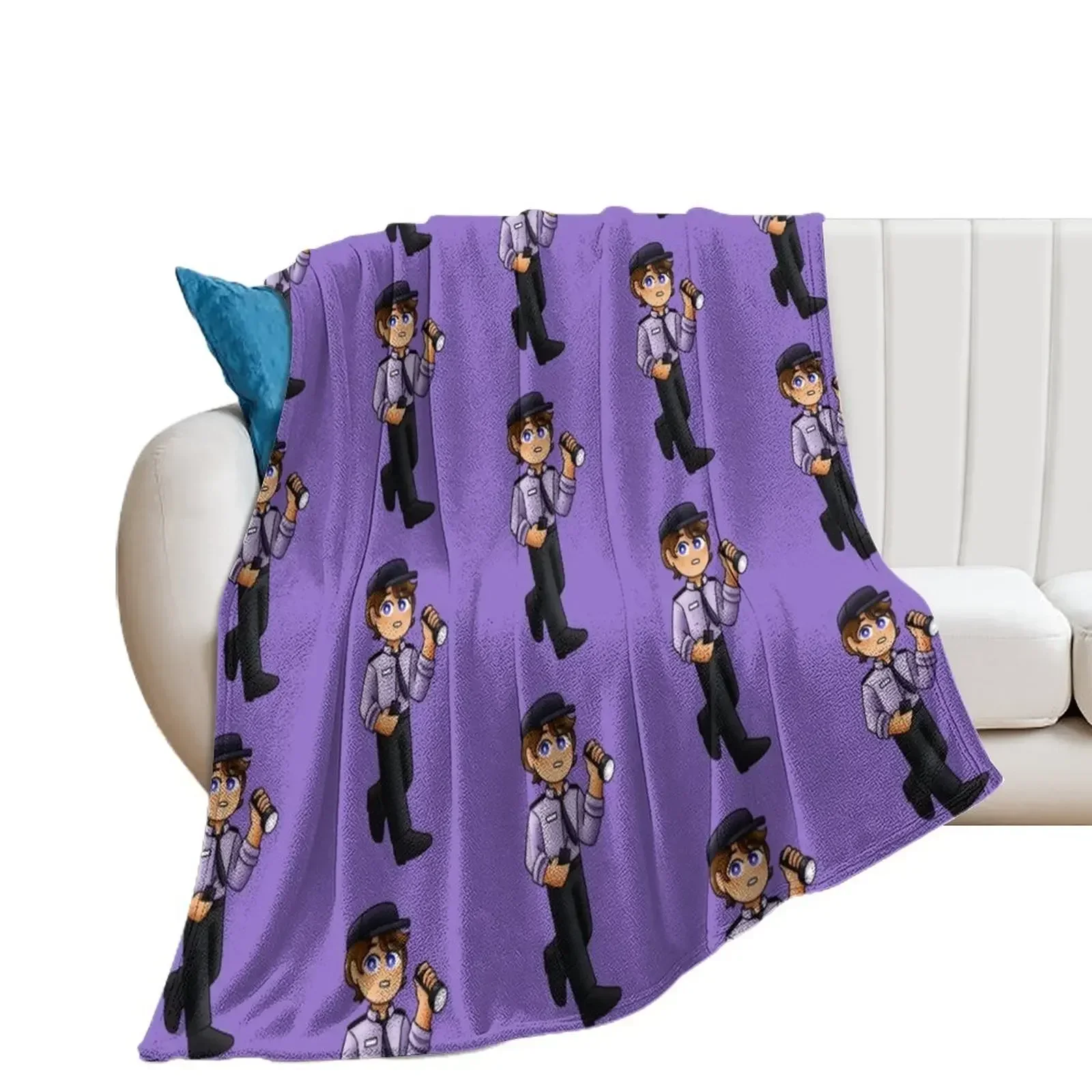 Michael Afton Throw Blanket for winter For Decorative Sofa Blankets