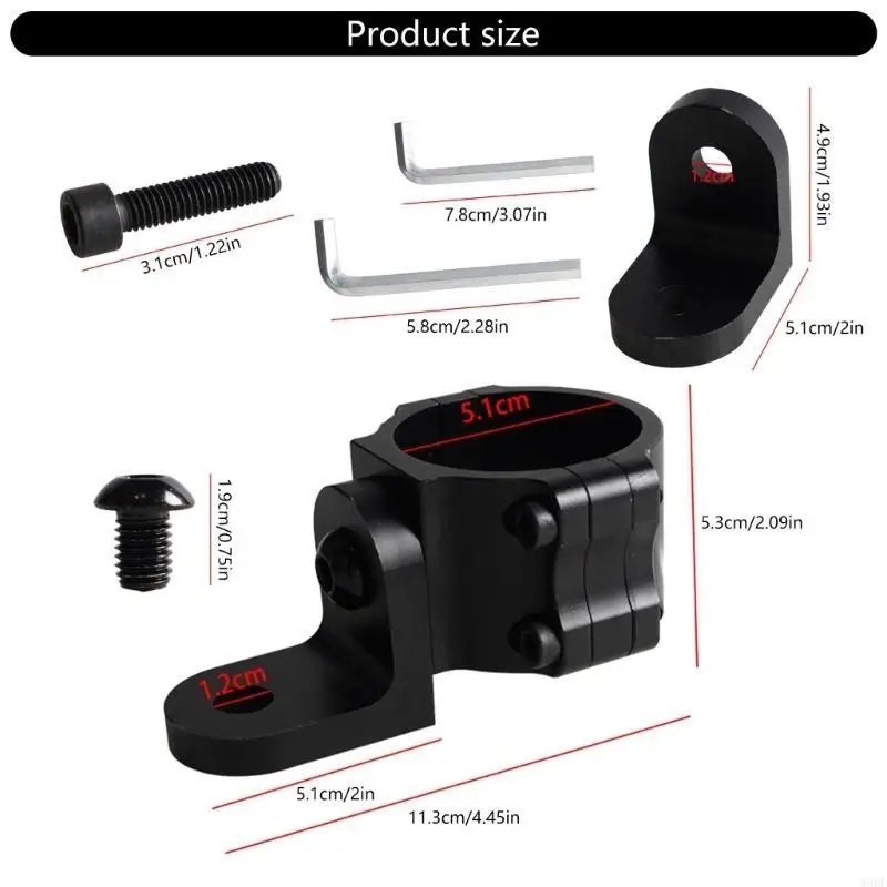 

UTV Whip Light Mount for Light Bar Antenna Heavy Duty Adjustable Mount Bracket