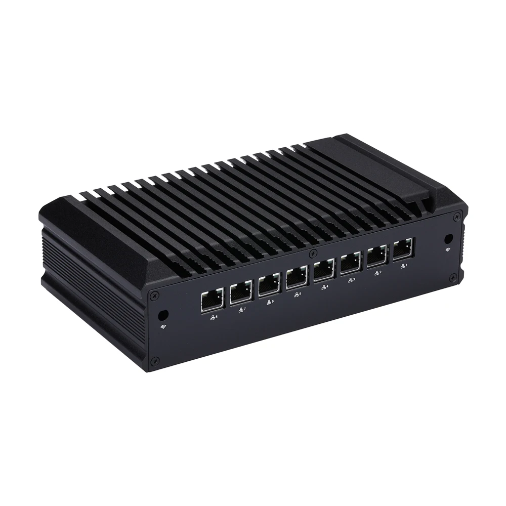 Q30900GE S20 8 * I225-V 2.5G B3 Gigabit Lan Gateway Router morbido, supporto pfSense OPNsense VyOS