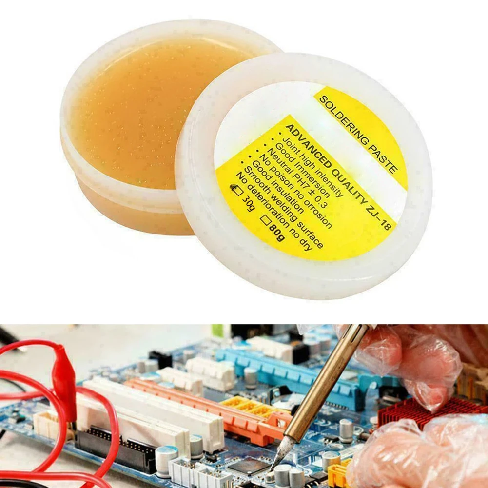 50G Soldering Flux Paste Solder Low Temperature Lead Free Solder Paste Cream Rosin For Cell Phone Motherboard Consistency Tools