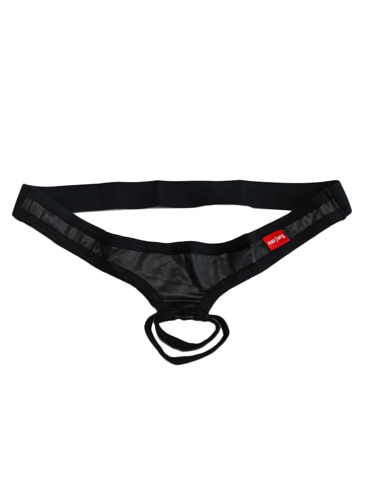 

Sexy Men Enlargement Ring Cock Ring Open Crotch Sexy G-String Sexy Toys Gay Wear Bikini Thongs Panties Brief Exotic Lingerie