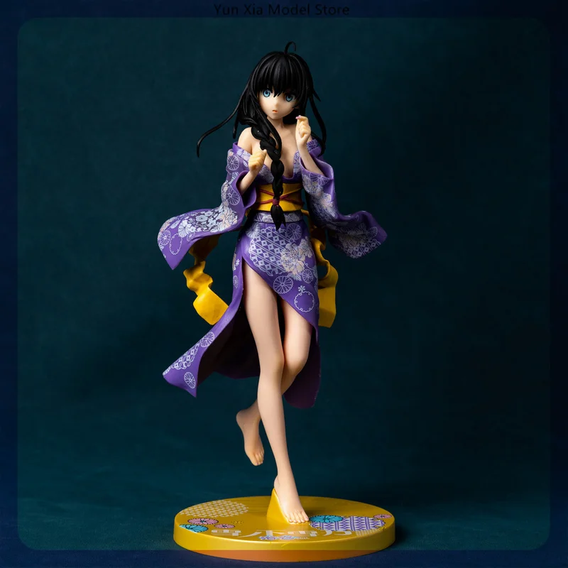 My Teen-figura de Anime de Snafu Yukinoshita Yukino en Albornoz, modelo de estatua de comedia romántica, decoración de colección, juguetes de adorno, 26cm