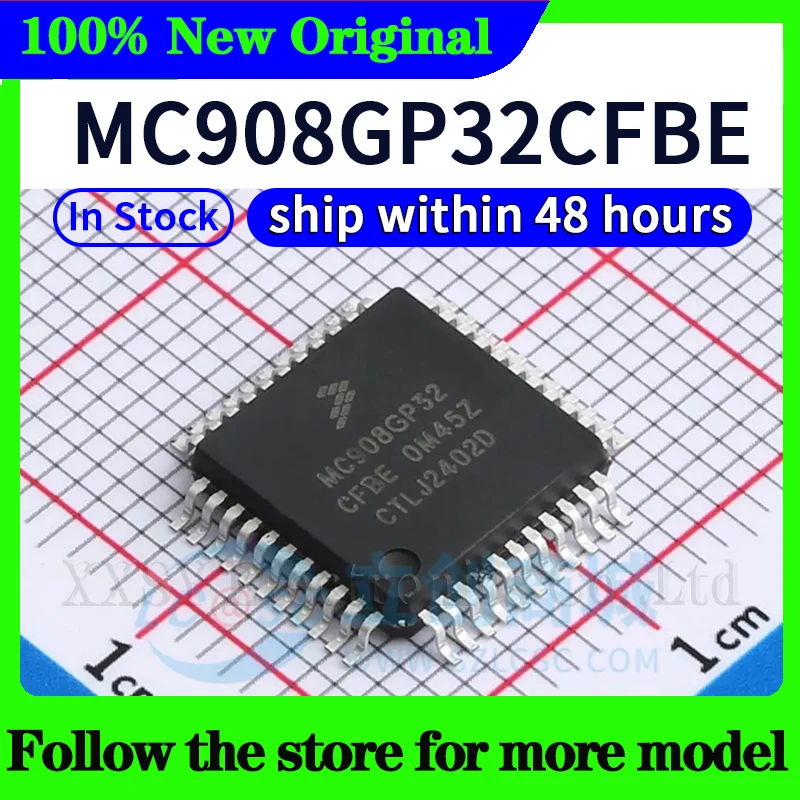 MC908GP32CFBE MC908AB32CFUE MC68HC705X32CFU4 جودة عالية جديد