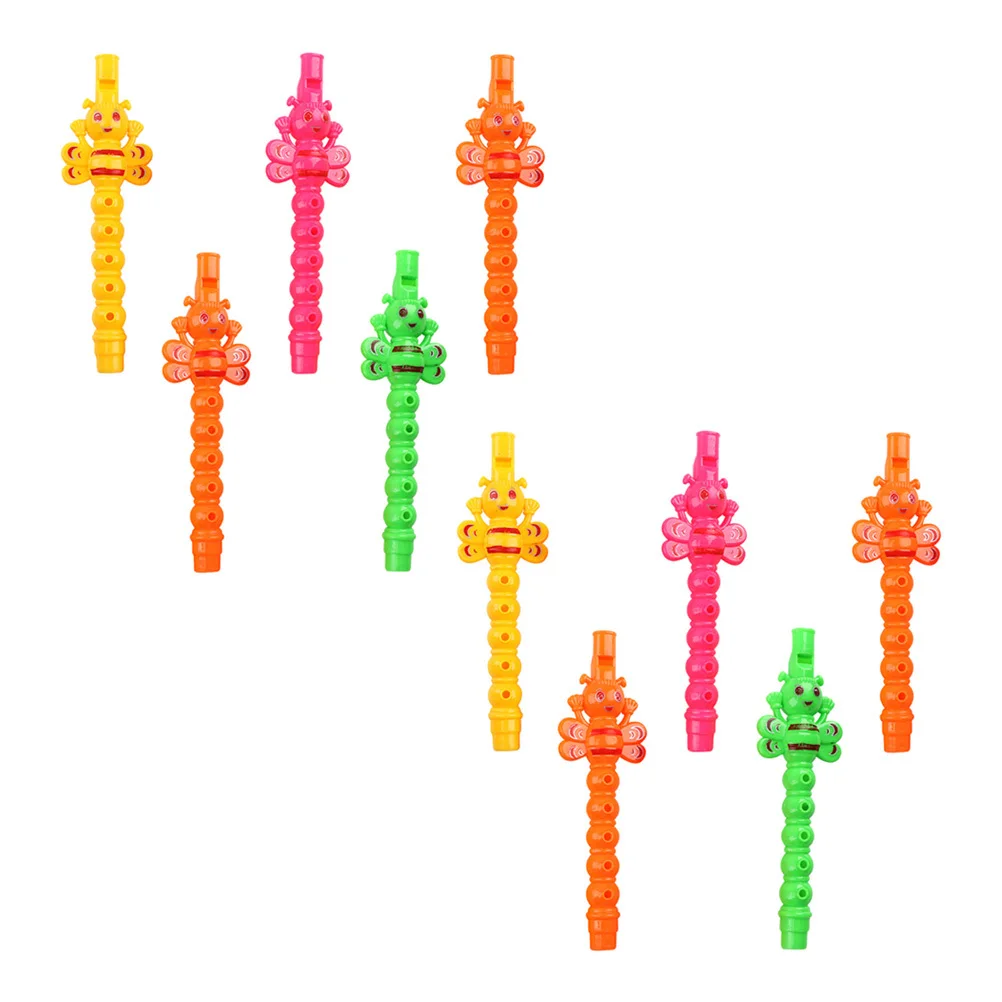 25Pcs Mini Recorder Plastic 5-Hole Clarinet for Children Kids Practice Wind Instrument Music Learning Tool Flute Toy