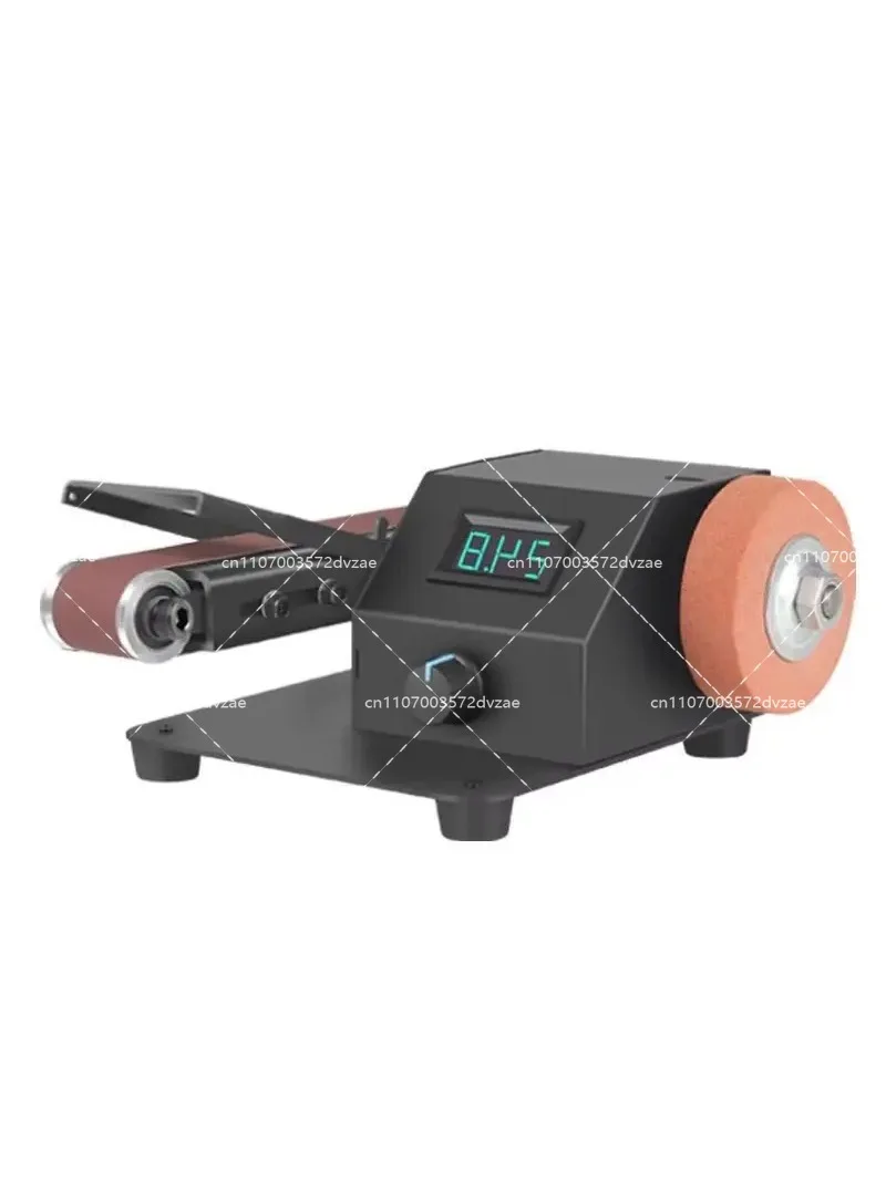 350W Variable Speed Belt Sander Grinder | 2-in-1 Vertical & Horizontal Orbital Sander for Precision Sanding, Polishing & Grindin