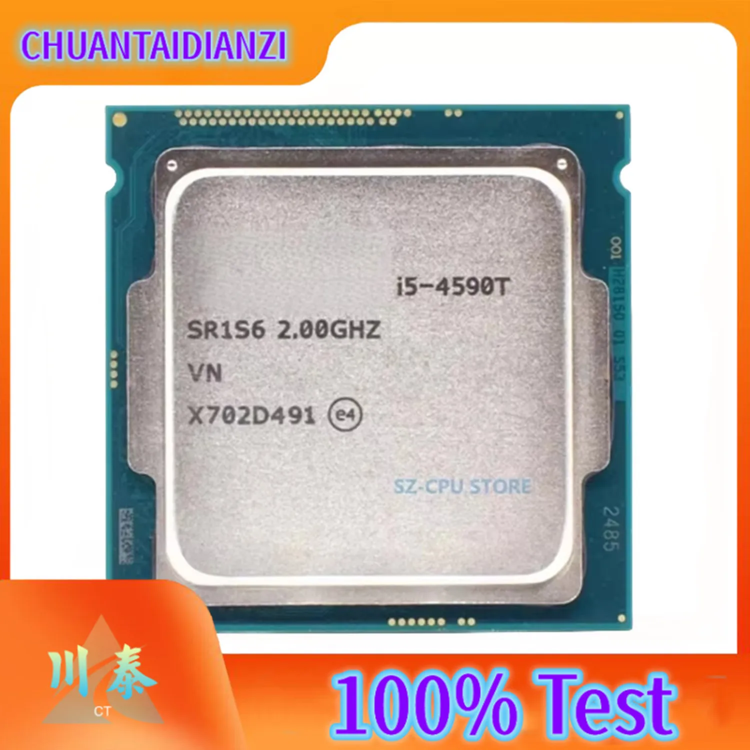 Core i5-4590T i5 4590T 2.0 GHz Used Quad-Core Quad-Thread CPU 6M 35W LGA 1150