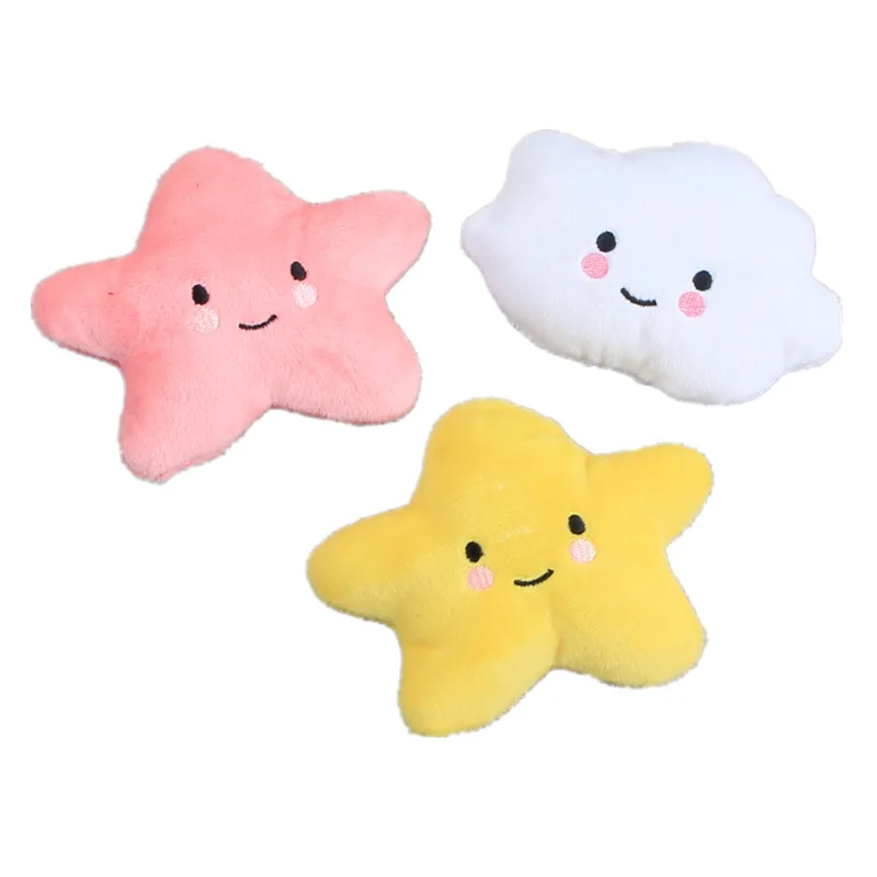 Pet Toys Plush Squeaky Toy Bite-Resistant Clean Dog Chew Puppy Training Toy Soft Banana Bone Vegetable Fruit Pet Supplies DC05