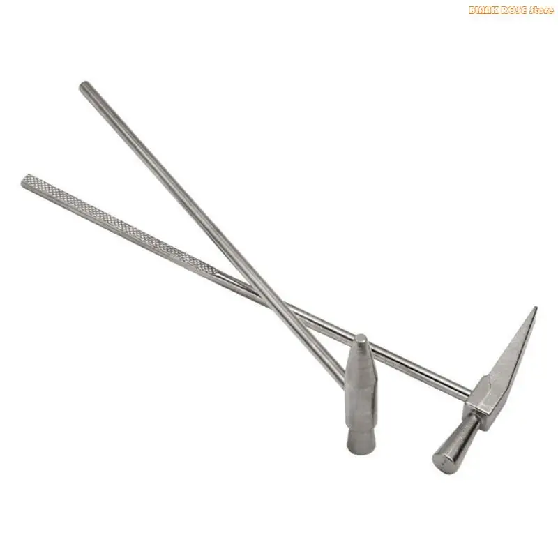 K1AE Claw Hammers For Woodworking Puncher Small Metal Iron Hammers Watch Repair