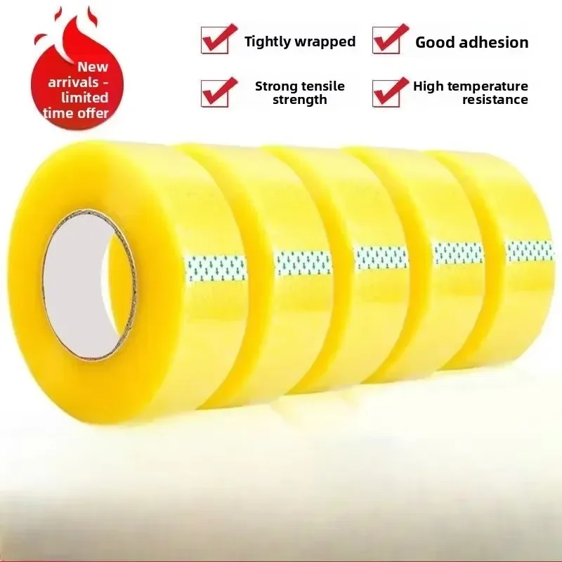 Clear Packing Tape Heavy Duty Shipping Box Sealing Tape Rolls 1.88in x 40Yards Strong Adhesive Moving Packaging Tape