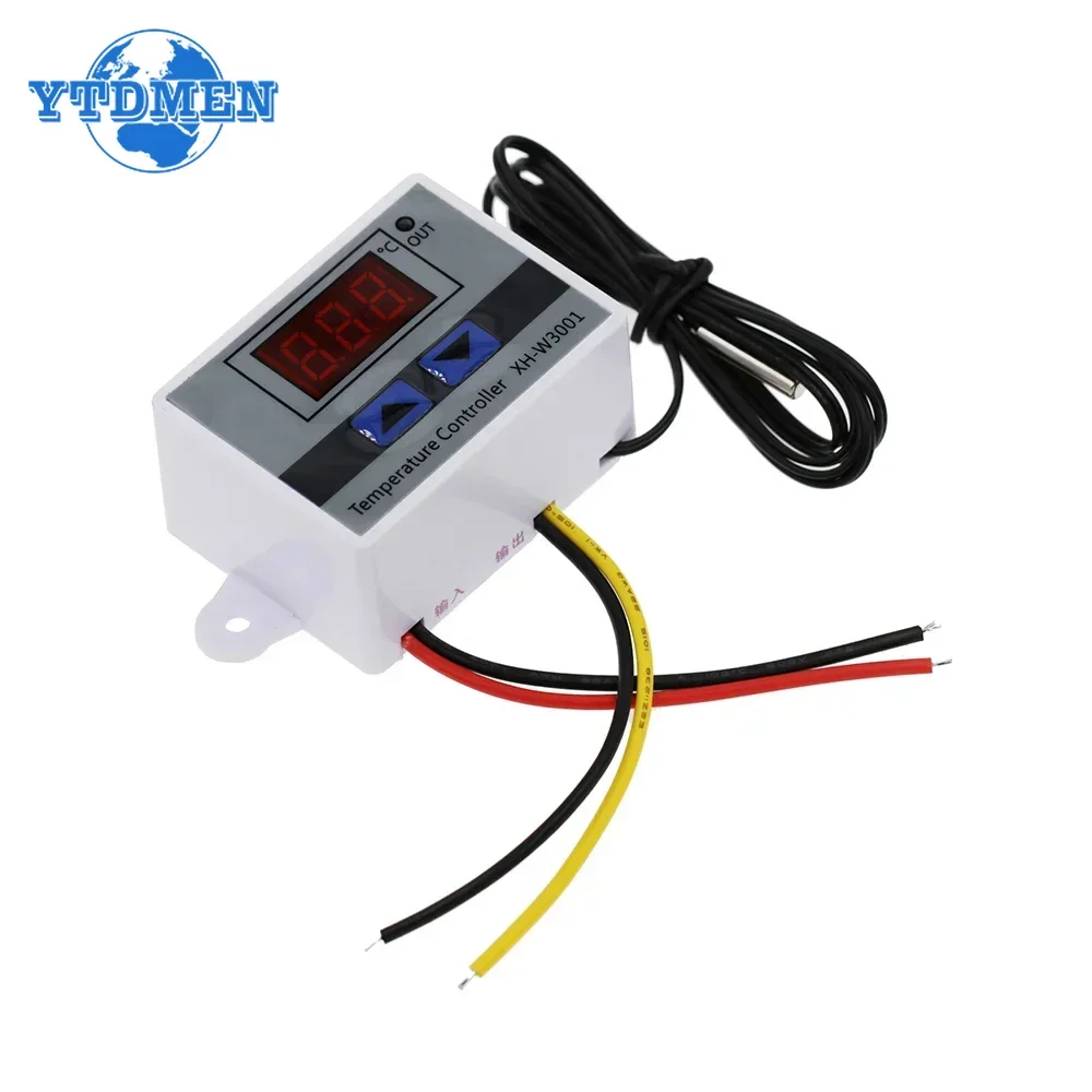 XH-W3001 Digital Control Temperature Microcomputer Thermostat Switch Thermometer New Thermoregulator 12V/24V/220V 10A