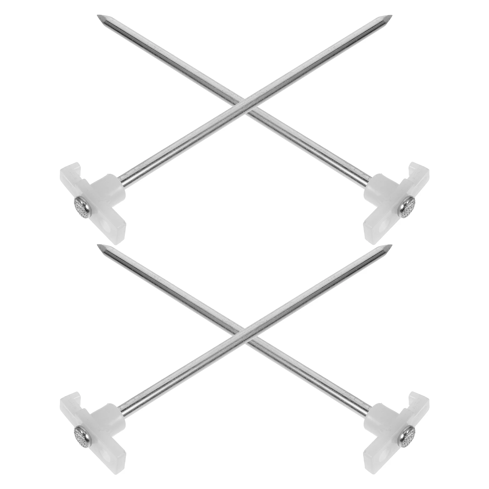 

4 Pcs Heavy Duty Tent Camping Ground Pegs Windproof for Tents Canopies Lawn Garden Outdoor Use Anchoring Tarps for Tent