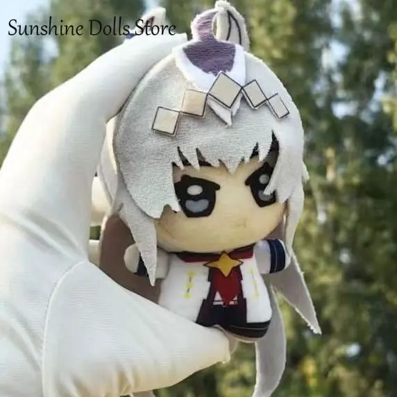

10cm Anime Oguri Cap Umamusume: Pretty Derby Kawaii Cotton Doll Keychain Print Plush Cotton Doll Character Toys Collection Gift