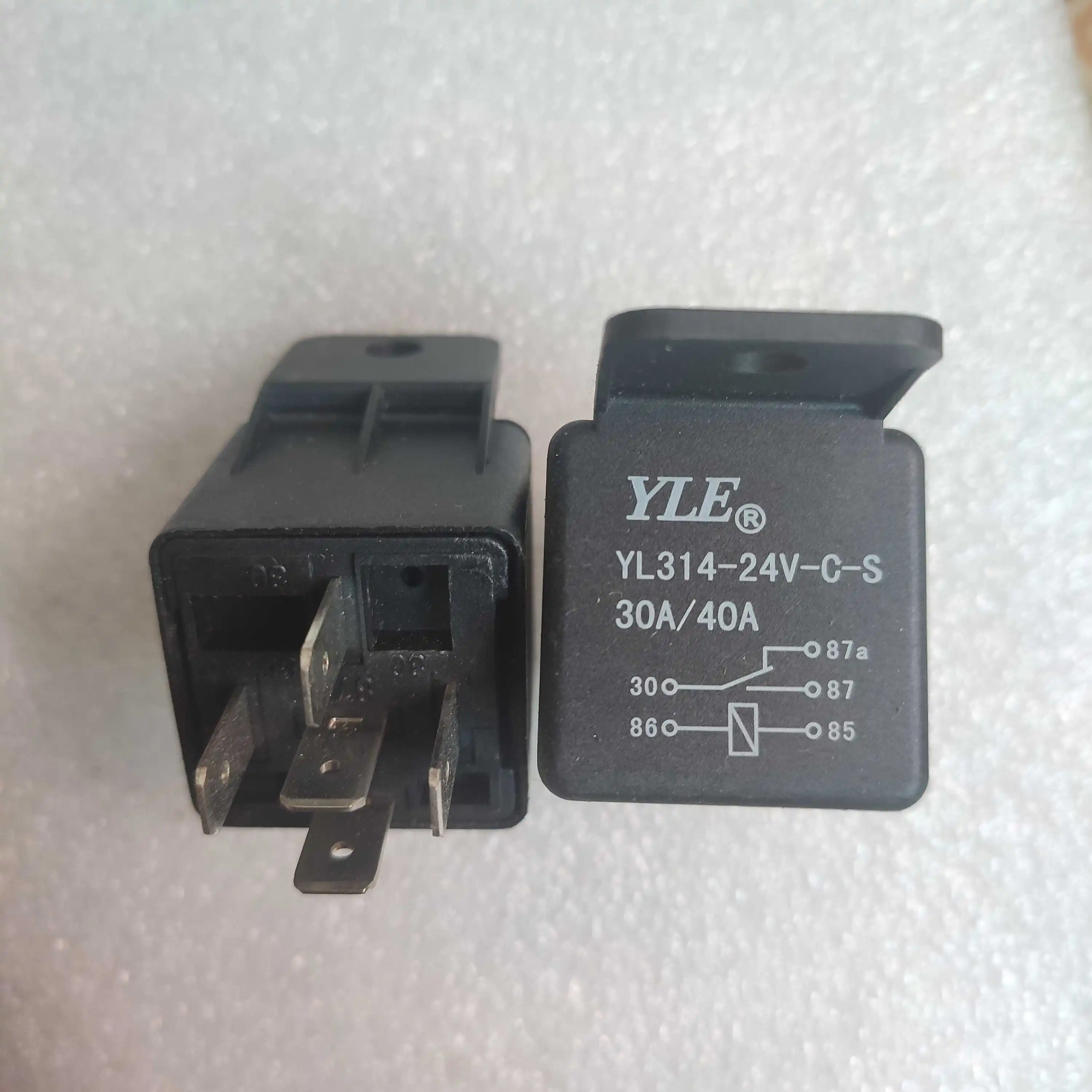 Yl314-b-12 V YL314-24V-C-S relay YLE 5-pin 40A relay