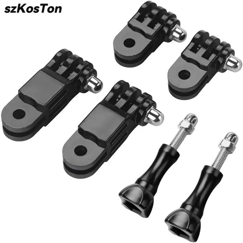 Pivot Arm Adjust Arm Straight Joints Adapter Same Direction For Gopro 13 12 11 10 9 DJI Action 5 Pro Insta360 X4 X3 Accessories