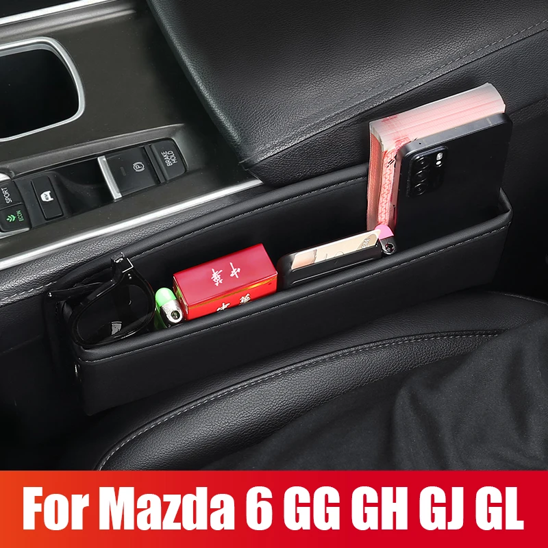 For Mazda 6 GG GH GJ GL 2002 2003 2004 2005 2006 2007 2008 2009 2010 2011 2012 2013 2014 2015 - 2024 Car Storage Box Accessories