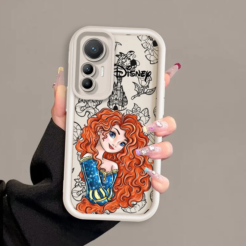 Disney Princess Fairy Tales Eye Ladder For Xiaomi MI 14 12T 11 Lite Poco M3 X5 X4 F5 F4 F3 F2 GT Pro 5G TPU Phone Case