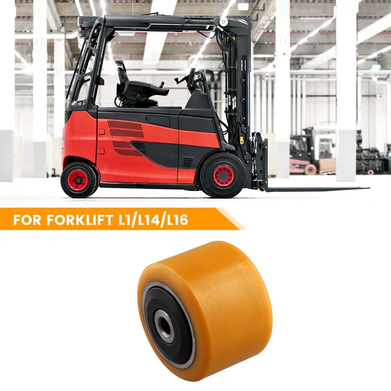 12Mm Carrying Wheel For Linde Forklift L1/L14/L16 Wheel Load Roller Assy 0039903512 85X60mm