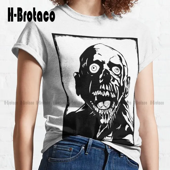 Tar Zombie Classic T-Shirt High Quality Cute Elegant Lovely Kawaii Cartoon Sweet Cotton Tee Shirts Xs-5Xl Unisex New Popular