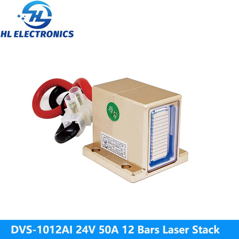 

DVS-1012AI 24V 50A 12Bars 600W 808nm Лазерный стек для удаления волос